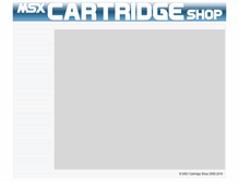 Tablet Screenshot of msxcartridgeshop.com